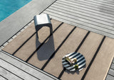 Brink & Campman Deck Charcoal Black 4'7 x 6'7 Rug