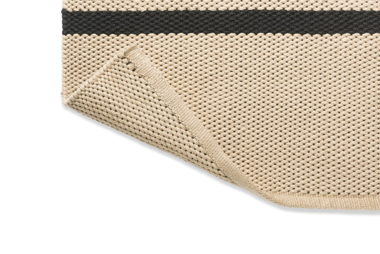 Brink & Campman Deck Charcoal Black 5'3 x 7'6 Rug