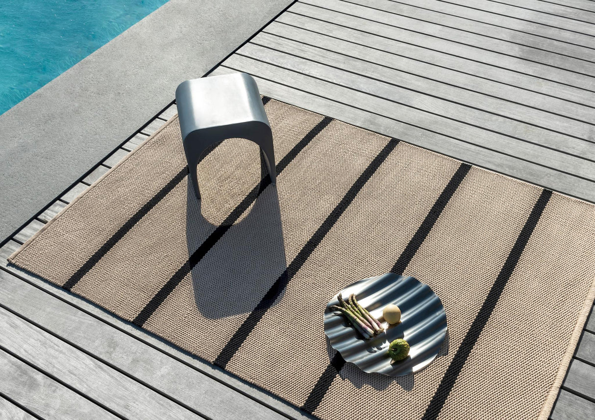 Brink & Campman Deck Charcoal Black 6'7 x 9'2 Rug
