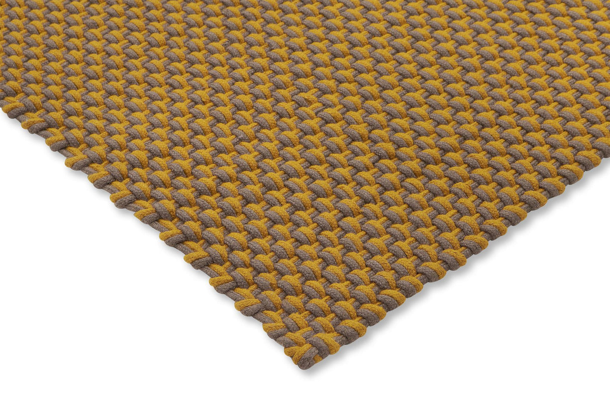Brink & Campman Lace Golden Mustard/Grey Taupe 6'7 x 9'2 Rug