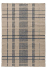 Brink & Campman Zona Denim Check 4'7 x 6'7 Rug