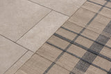 Brink & Campman Zona Denim Check 4'7 x 6'7 Rug