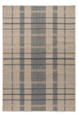 Brink & Campman Zona Denim Check 5'3 x 7'6 Rug