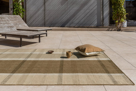 Brink & Campman Zona Cashew Block Stripe 4'7 x 6'7 Rug