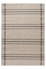 Brink & Campman Zona Charcoal Line 4'7 x 6'7 Rug