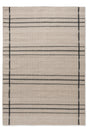 Brink & Campman Zona Charcoal Line 6'7 x 9'2 Rug