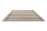 Brink & Campman Zona Charcoal Line 6'7 x 9'2 Rug