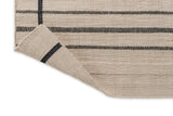 Brink & Campman Zona Charcoal Line 6'7 x 9'2 Rug