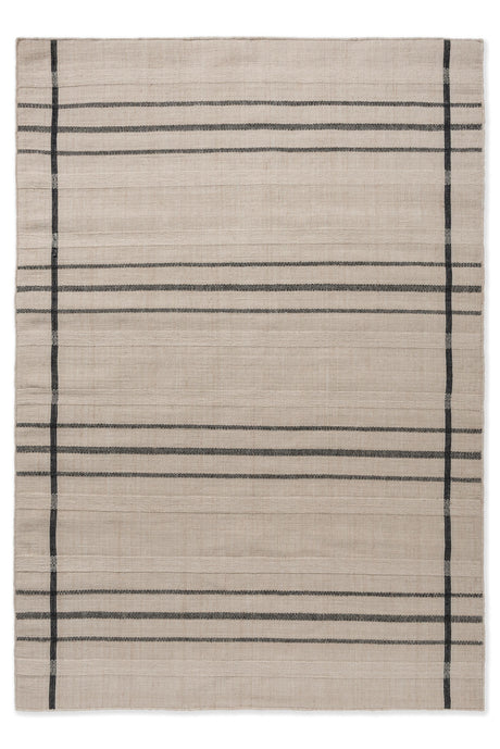 Brink & Campman Zona Charcoal Line 8'2 x 11'6 Rug