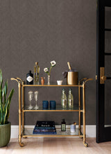 A-Street Prints Drew & Jonathan Home IV Kallam Chocolate Wallpaper