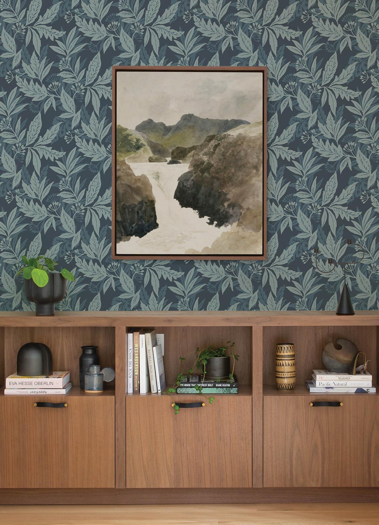 A-Street Prints Drew & Jonathan Home IV Anita Teal Wallpaper