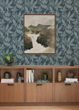 A-Street Prints Drew & Jonathan Home IV Anita Teal Wallpaper
