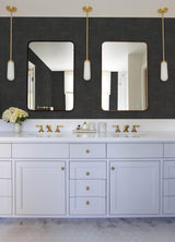 A-Street Prints Drew & Jonathan Home IV Reid Black Wallpaper