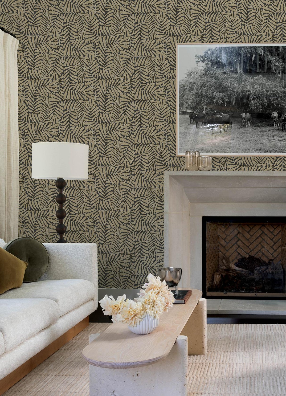 A-Street Prints Drew & Jonathan Home IV Gabriel Bronze Wallpaper