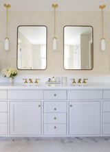 A-Street Prints Drew & Jonathan Home IV Reid Light Brown Wallpaper