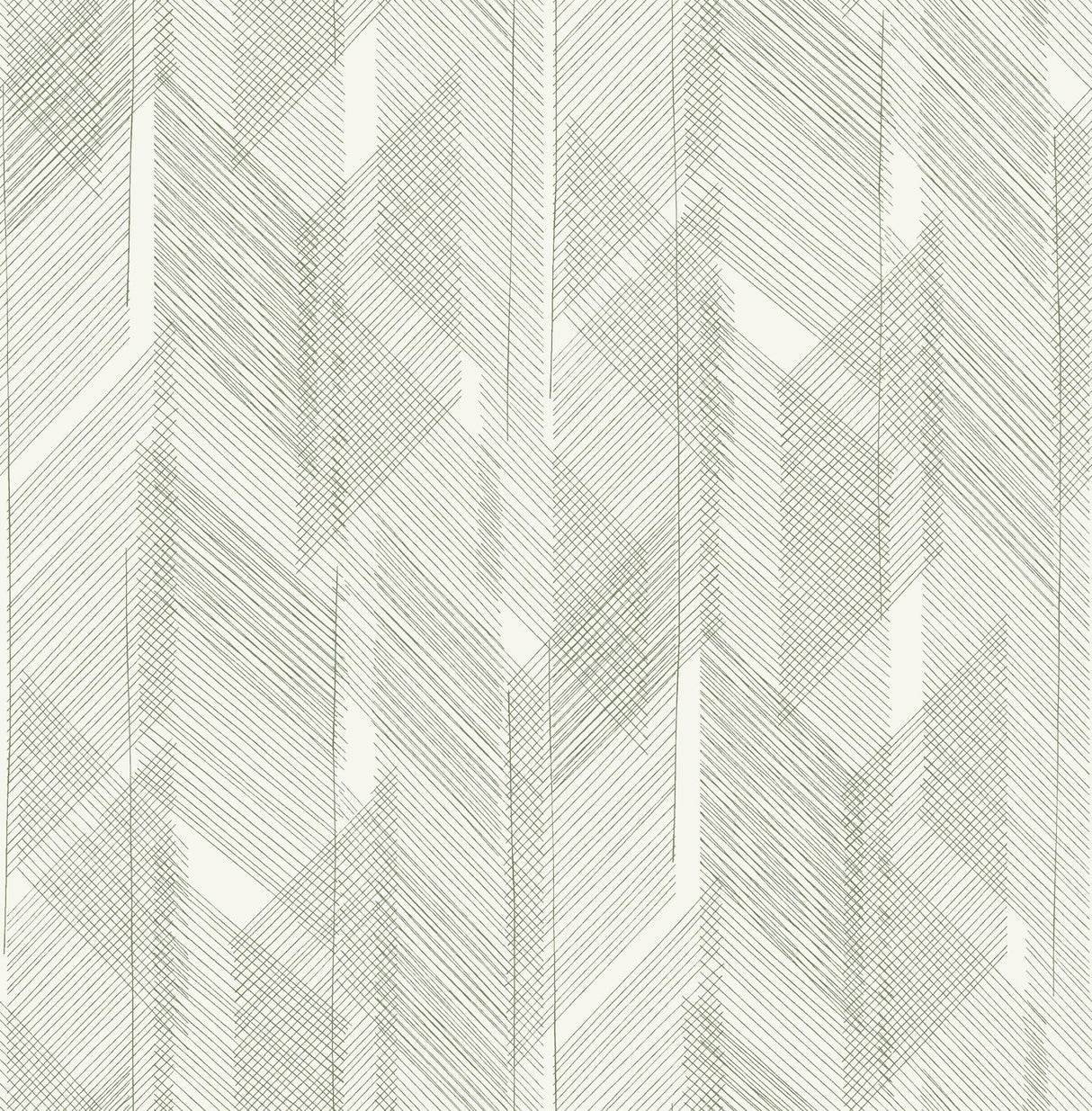 A-Street Prints Drew & Jonathan Home IV Bryant Evergreen Wallpaper