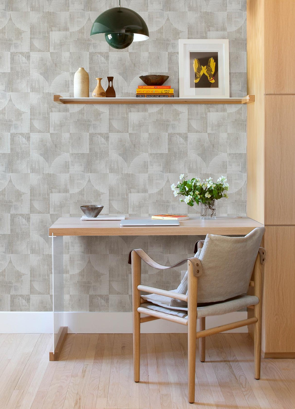 A-Street Prints Drew & Jonathan Home IV Woodbine Neutral Wallpaper