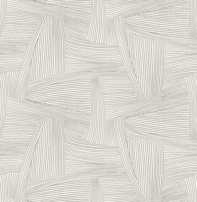 A-Street Prints Drew & Jonathan Home IV Reid Grey Wallpaper