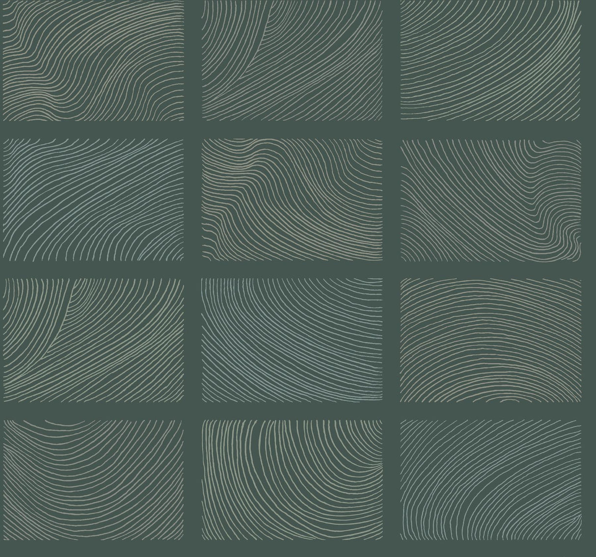 A-Street Prints Drew & Jonathan Home IV Bronson Evergreen Wallpaper