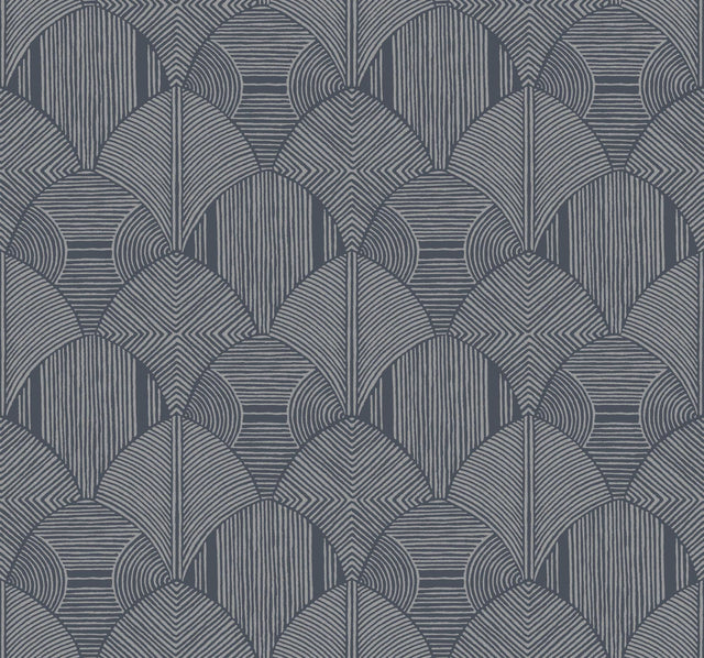 A-Street Prints Drew & Jonathan Home IV Meyberg Blue Wallpaper