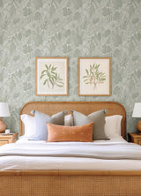A-Street Prints Drew & Jonathan Home IV Mathias Green Wallpaper