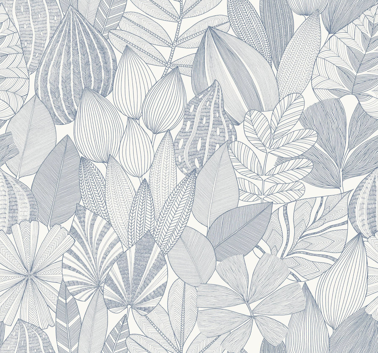 A-Street Prints Drew & Jonathan Home IV Mathias Blue Wallpaper