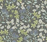 A-Street Prints Drew & Jonathan Home IV Mildred Charcoal Wallpaper