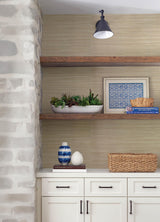 A-Street Prints Drew & Jonathan Home IV Reynier Wheat Wallpaper