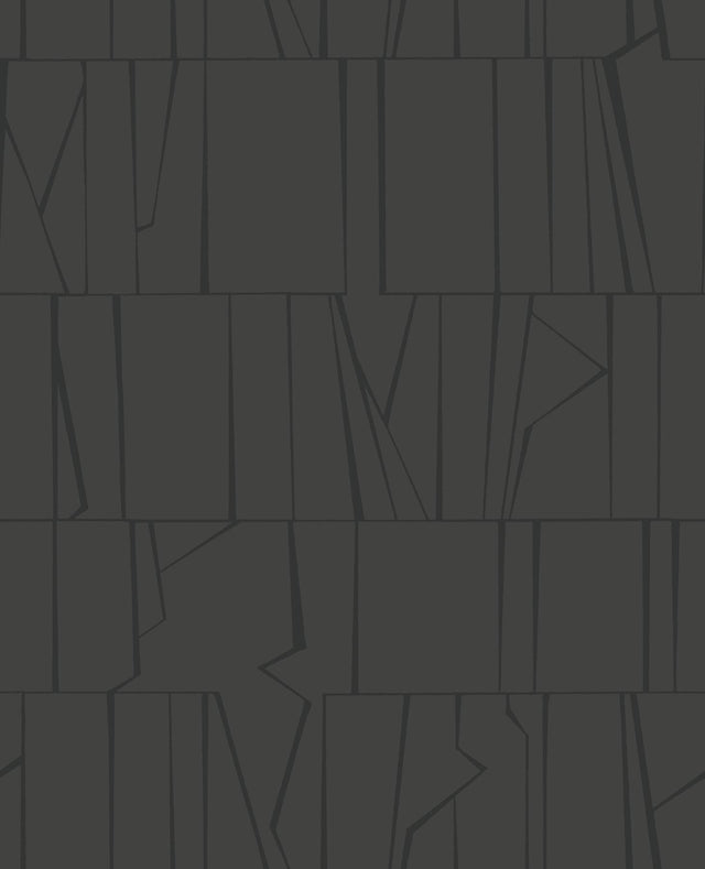 A-Street Prints Drew & Jonathan Home IV Huntington Charcoal Wallpaper