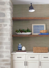 A-Street Prints Drew & Jonathan Home IV Reynier Pewter Wallpaper