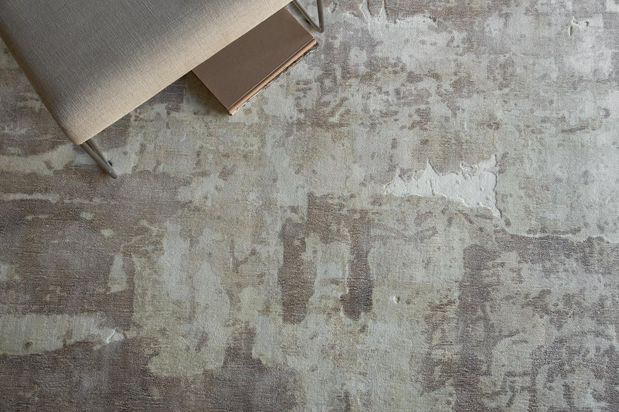 Exquisite Rugs Papyrus 6800 Beige Wool/Bamboo Silk handloomed 10' x 8' Area Rug