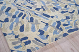 Exquisite Rugs Botanica 6810 Navy/Ivory/Multi New Zealand Wool hand-tufted 14' x 10' Area Rug