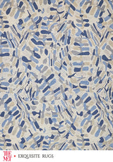 Exquisite Rugs The Met X Exquisite Rugs Botanica 6810 Navy/Ivory/Multi 5' x 8' Area Rug