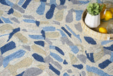 Exquisite Rugs Botanica 6810 Navy/Ivory/Multi New Zealand Wool hand-tufted 10' x 8' Area Rug