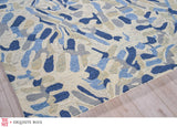 Exquisite Rugs The Met X Exquisite Rugs Botanica 6810 Navy/Ivory/Multi 6' x 9' Area Rug
