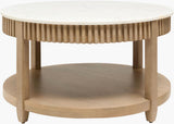 Livabliss Rosemary BORS-002 17"H x 32"W x 32"D Accent Table