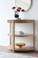 Livabliss Rosemary BORS-003 32"H x 32"W x 16"D Accent Table