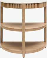 Livabliss Rosemary BORS-003 32"H x 32"W x 16"D Accent Table