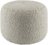Surya Iverson IRPF-001 14"H x 18"W x 18"D Pouf