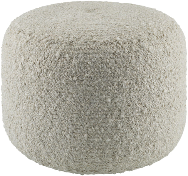 Surya Iverson IRPF-001 14"H x 18"W x 18"D Pouf
