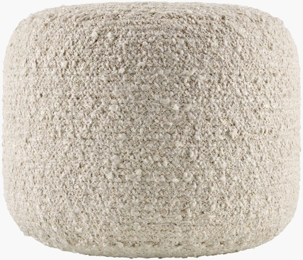 Surya Iverson IRPF-001 14"H x 18"W x 18"D Pouf