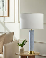 Livabliss Nasima NSM-001 30"H x 14"W x 14"D Table Lighting