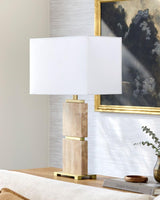 Surya Ponta PNT-003 28"H x 16"W x 10"D Table Lighting