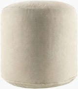 Surya Roy ROPF-001 16"H x 18"W x 18"D Pouf