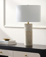 Surya Taboye TYE-003 26"H x 16"W x 16"D Table Lighting