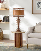 Livabliss Ukwi UKW-006 31"H x 16"W x 16"D Table Lighting