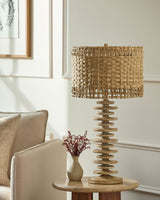 Livabliss Ukwi UKW-008 31"H x 16"W x 16"D Table Lighting