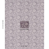 Schumacher Pomegranate Print Aubergine Fabric