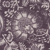 Schumacher Pomegranate Print Aubergine Fabric
