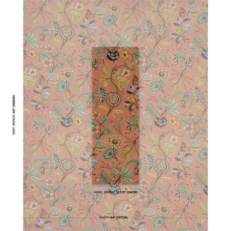 Schumacher Roca Redonda Spice Fabric